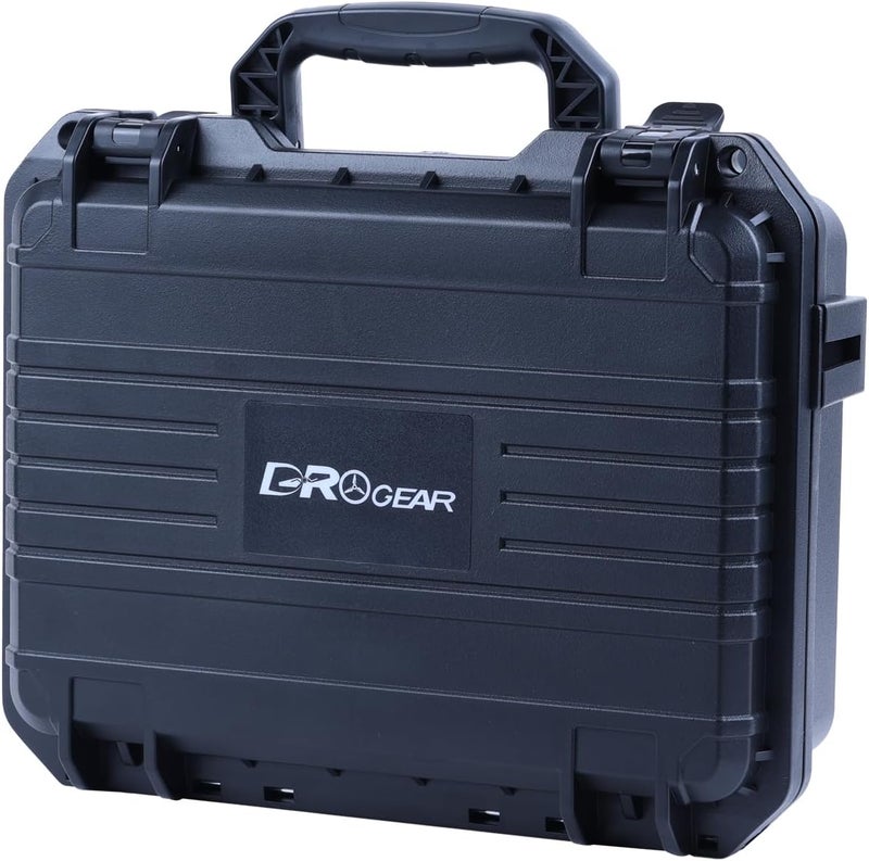 Drogear Store حقيبة سفر صلبة لجهاز DJI Neo Fly More Combo | تستوعب حتى 10 بطاريات، تناسب الطائرة، جهاز التحكم عن بعد DJI RC 2 / RC-N2، محطة الشحن والإكسسوارات | مقاومة للماء IP67، مقاومة للصدمات، مقاومة للغبار - Image 4